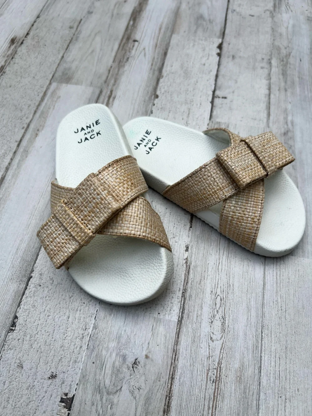 Janie and Jack Natural Woven Pool Slide